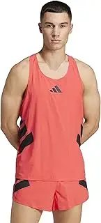 [adidas] KUK30 Men's Running Tank Top, Adizero Road to Records Singlet