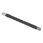 Wood Carving Knife 10mm Flat Leather Handle Engraving Cutting Blade Chisel