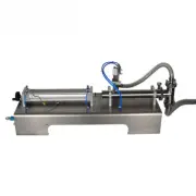 Semi-auto Single Head Piston Bottle Filler Juice Oil Mike Liquid Filling Machine