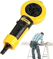 Chalk Marker - Standalone Construction Tool with Ergonomic Handle | Professional Marking Reel, Durable Ink Chalk Box for Builders, Carpenters