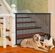 Dog Fence Net Portable Folding Dog Safety Gate Mesh Enclosure Pet Supplies