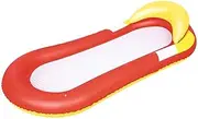 Swim Ring Pool Floats Inflatable, Floating Raft Lounger Chair Water Hammock Raft Swimming Ring Pool Toy Accessories for Men Women 59.1 x 29.5 x 11.8 in PVC(59.1 x 29.5 x 11.8 in- LWX