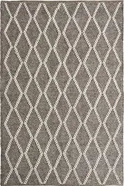 Jewel Beige Diamond Wool Rug