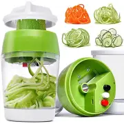 Adjustable spiraliser, Verggie Slice, Spiral vegetable cutter spiralizer 3-In-1