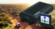 THUNDER TDR02021 20A DC-DC Battery Charger with Solar Input - Black