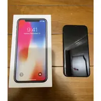 在飛比找蝦皮購物優惠-IPhone X 64G 黑色 附贈全新耳機