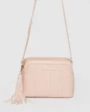 Pink Joanna Crossbody Bag