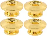 Levemolo 4pcs Metal Guitar Strap Locks Slip Guitar Strap Buttons Secure Locking Mechanism Stylish Finish