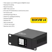 BliKVMv4 KVM Over IP PoE HDMI Loop Out Process Control Operation & Maintenance