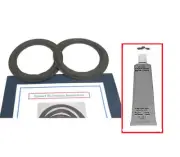 6-1/2" 6.5" FOAM EDGE + GLUE REPAIR KIT JBL 2600 TLX-12 MR26 MR38 MRV308 MRV310