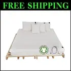 Organic King Grounding Sheet 80x76 inch with Safety Connection Cord for Wellness