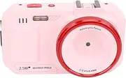 48MP Digital Camera, WiFi Vlogging Camera with 16x Digital Zoom, Autofocus Travel Compact Camera with 2.8 Inch Color Screen, for Students Teens Boys Girls (Pink)