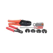 Crimp tool Ratchet Coaxial Universal Kit