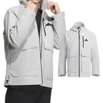 ADIDAS TH MH WV JKT 男款 灰色 大口袋 防風 連帽 休閒 外套 IT3953