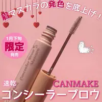 在飛比找蝦皮購物優惠-現貨🎉日本 Canmake 新品 眉毛隱形遮瑕膏 眉毛遮瑕膏