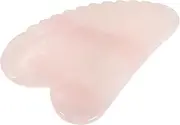 FOYTOKI 1Pc Pink Powder Crystal Gua Massage Board Facial Scraping Tool for Enhanced Muscle Soreness Relief and Skin Tone Improvement