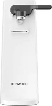 Electric Can Opener CAP80000WH, One-Touch Operation, Easy to Use, White