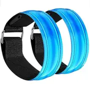 Led Armband Rechargeable 2 Pcs Luminous Armbands Usb Reflective Tape