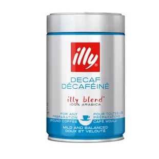 illy意利義式低咖啡因咖啡粉250g(二罐組)(總代理公司貨)