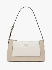 Lena Colorblock Pebbled Leather Small Shoulder Bag