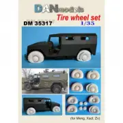 Dan Models 35317 Scale 1:35 Tire Wheel set for Tiger (for Meng, Zvezda, Xact)