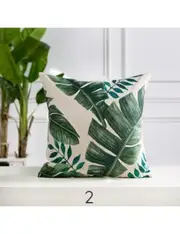 Tropical Plant Cushion Covers Coastal Home Decor - 2