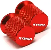 jininghaibo Compatible with AK550 ST Xciting S400 I TCS DT X 360 125 350 CV3 Dink X125 X Town CT Downtown 125 Motorcycle CNC Tire Valve Caps Plugs(Red)