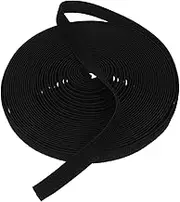 DOITOOL Heavy Duty Nylon Elastic Band Yards Stretchable Strap for Sewing Clothing Accessories Home Improvements Durable Black with Exceptional Elasticity