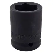KC Tools 3/4" Drive 27mm 6 Point Impact Socket Metric | 11510