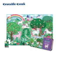 在飛比找PChome24h購物優惠-【美國Crocodile Creek】鐵盒童趣拼圖-彩虹小馬