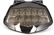LED Tail Light Integrated Turn Signal For NINJA 250/R EX250 2008-2012 NINJA250R Motorcycle Rear Brake Blinker (Smoke)