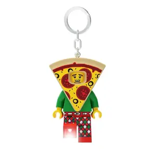 【LEGO 樂高】磚星球〡 披薩人 LED 鑰匙圈