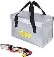 galeyyu Fireproof Battery Bag,Battery Storage Guard Protector | Portable Safety Boxes for Transportation, Wear-Resistant Charging Bag