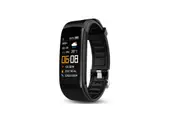 Fitness Watch Blood Oxygen Sleep Tracking with Activity Tracker and Watch for Android and iOS Phones-Black