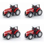 4x Siku 0847 Massey Ferguson Tractor Diecast 71mm Vehicle Kids/Children Toy 3y+