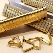 JIFFY Wing Bands Brass 500pcs NOT STAMPED Chicken Pheasant Poultry Chucker Tags