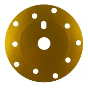 ProBMX Alloy BMX Power Disc #2 110 & 130 BCD Dia Compe Gold Old School BMX Style