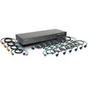 Iogear GCS1716KIT 16-PORT USB PS/2 COMBO KVM SWITCH WITH CABLES