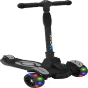 Vivid Folding Kick Scooter for Kids (5+ Year Old) | Features Lean-To-Turn Axle,