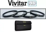 4-PCS LENS KIT MACRO CLOSE-UP LENS SET +1 +2 +4 +10 FOR CANON EOS REBEL T6i 750D