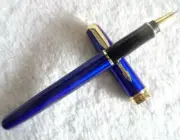 Perfect Parker Sonnet Series Blue Rollerball Pen Fine Nib Black Ink Refill
