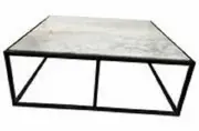 White Marble Top Kratos Coffee Table