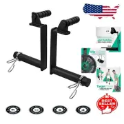 Textured Grip Farmer's Walk Handlers - Ideal for Strength & Muscle Endurance