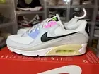 Size 11.5 - Nike Air Max 90 Low Multi-Color Pastel W