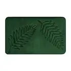 Memory Foam Bath Rugs Leaf Bath Mat Non-Slip Strong Water Absorbent1551