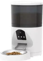CornerMeet Automatic Cat Feeder, 4L Smart Pet Feeder with Camera, Secure-Locking