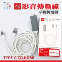 在飛比找蝦皮購物優惠-【極速通】TYPE-C TO HDMI 手機轉電視影音傳輸線