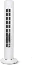 3 Speeds Settings Tower Fan, Portable Bladeless Floor Fan, Stylish Modern Cooling Fan for Home/Office
