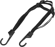 Vaguelly Elastic Bungee Cord for Motorcycle Helmets Durable Tie Down Strap with Hooks Motorcycle Helmet Bungee Cord for Securing Luggage and Gear