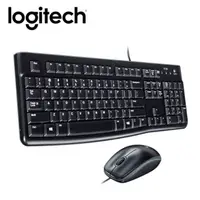 在飛比找PChome24h購物優惠-Logitech 羅技 MK120有線鍵鼠組